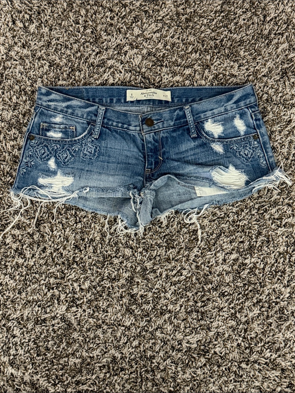 Abercrombie & Fitch Denim Shorts for Women - Picture 1 of 5